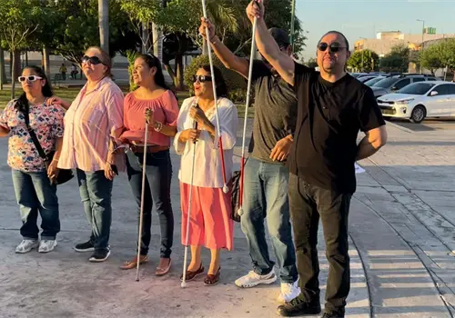 Realizarán caminata por Día del Bastón Blanco en Cajeme