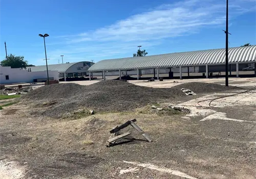 A un mes de la ExpoFest Cajeme, así luce el terreno donde se llevará a cabo