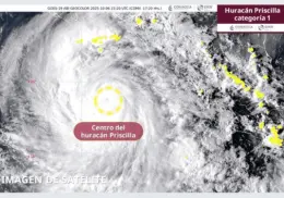 Conagua: Huracán "Priscila" tocará tierra en estos estados durante las próximas horas