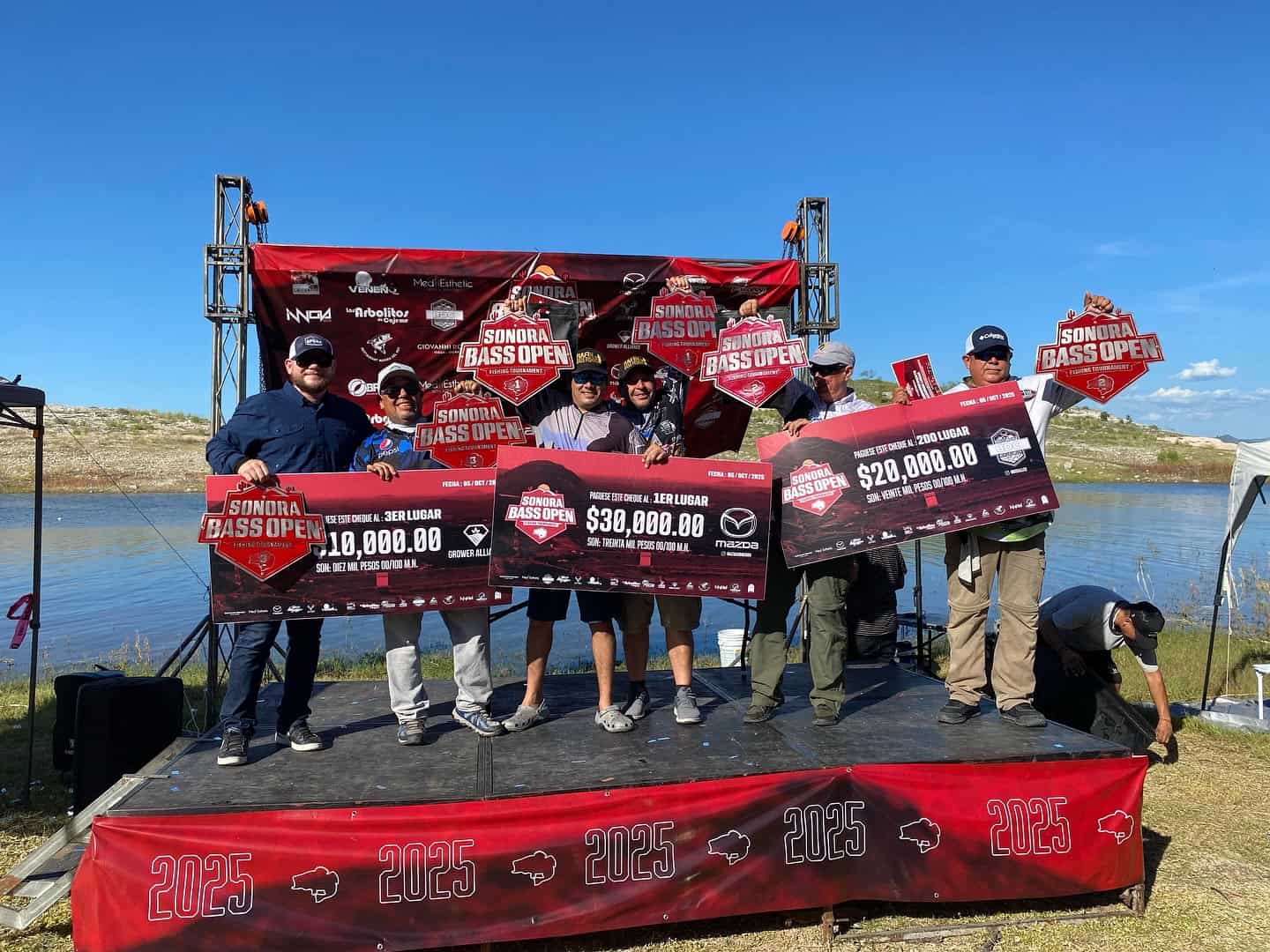 Éxito en el primer Torneo Sonora Bass Open