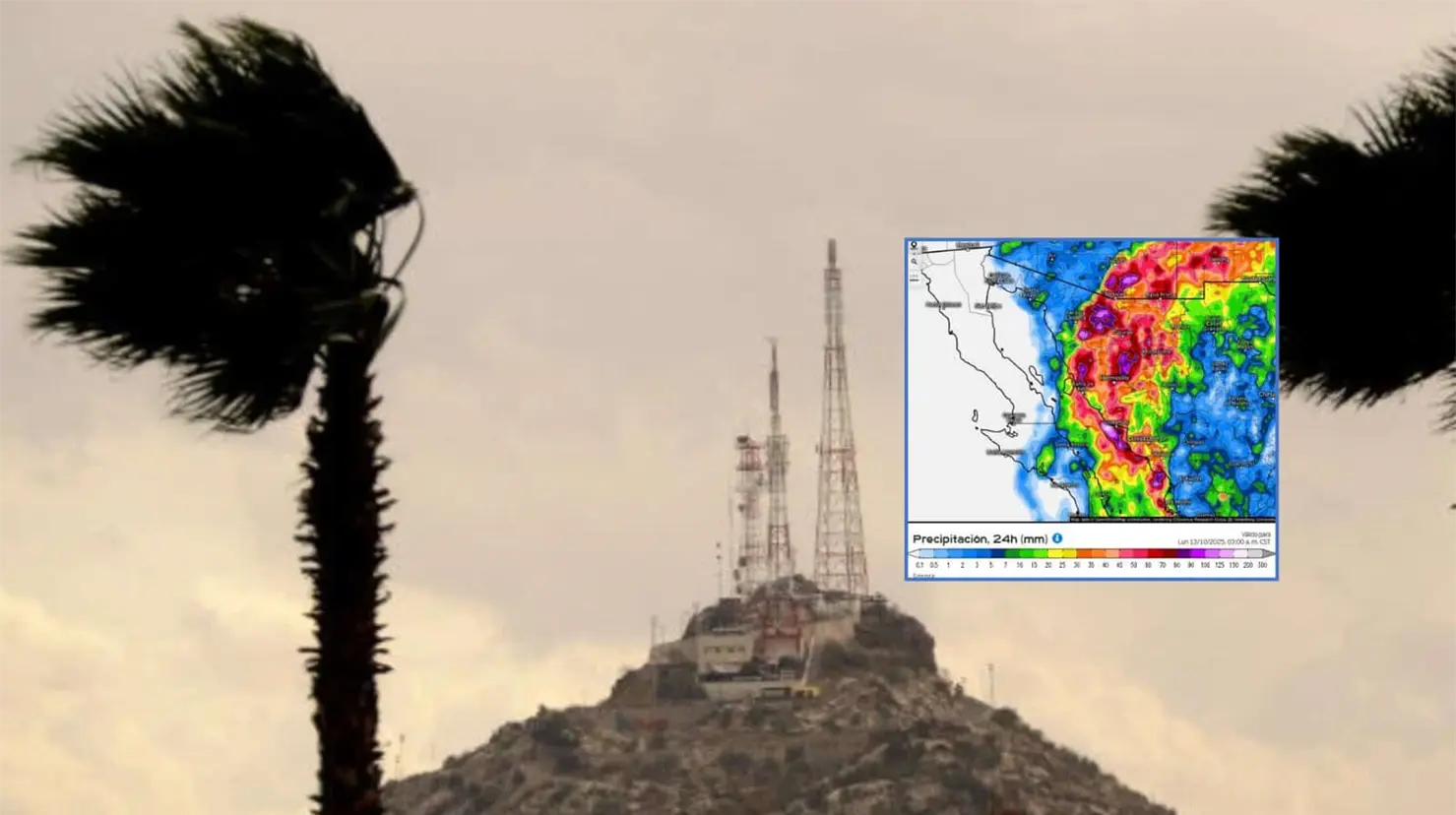 Clima en Hermosillo hoy 9 de octubre; estos serán los efectos por "Priscilla"