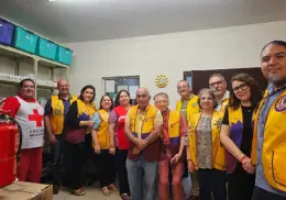 Día Internacional del Servicio Leonístico; imparten conferencias y donan medicamentos en Cajeme