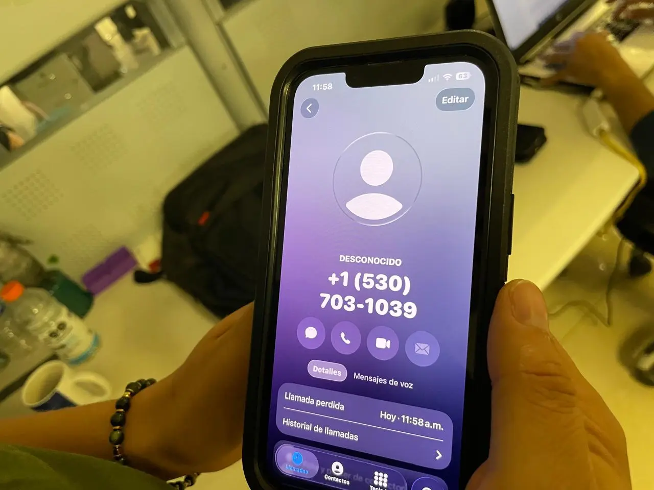 Las empresas de telefonía deben de incluir de qué país o estado están marcando
