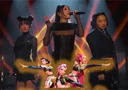 HUNTR/X canta "Golden" en vivo por primera vez, el éxito mundial de K-Pop Demon Hunters