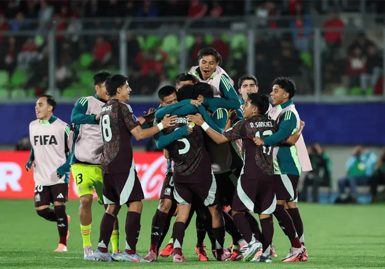 México Sub-20 golea a Chile 4-1 y avanza a Cuartos de Final del Mundial