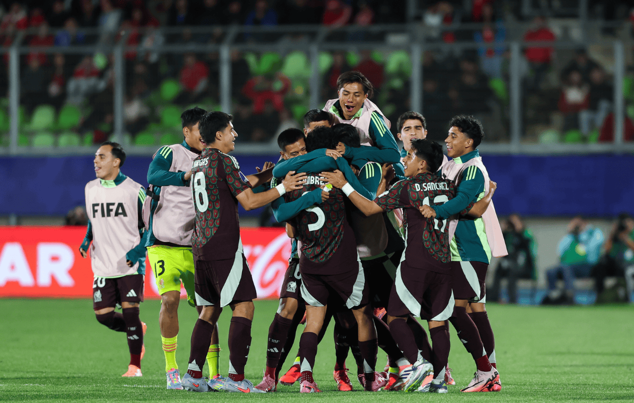 México Sub-20 golea a Chile 4-1 y avanza a Cuartos de Final del Mundial