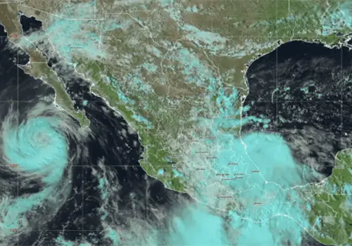 Priscilla se degrada a tormenta tropical, pero mantiene riesgos para el Noroeste