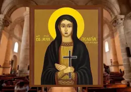 Santoral de hoy, 8 de octubre: Santa Pelagia, la pecadora convertida en mártir, patrona de los arrepentidos