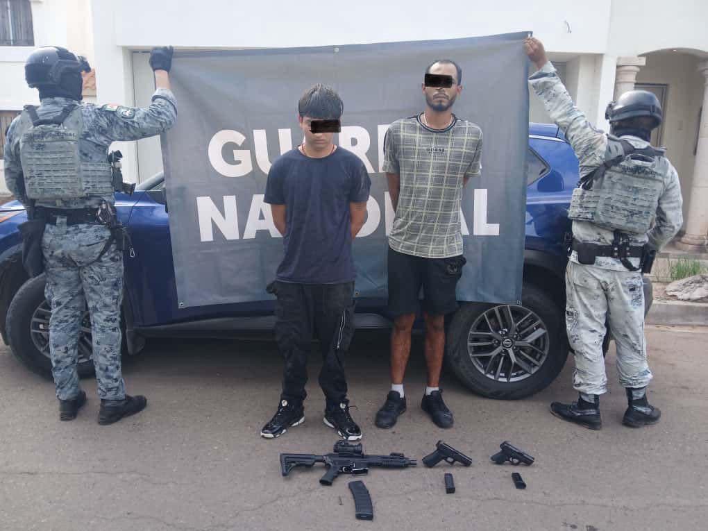 Capturan a tipos armados en la colonia Montecarlo de Ciudad Obregón