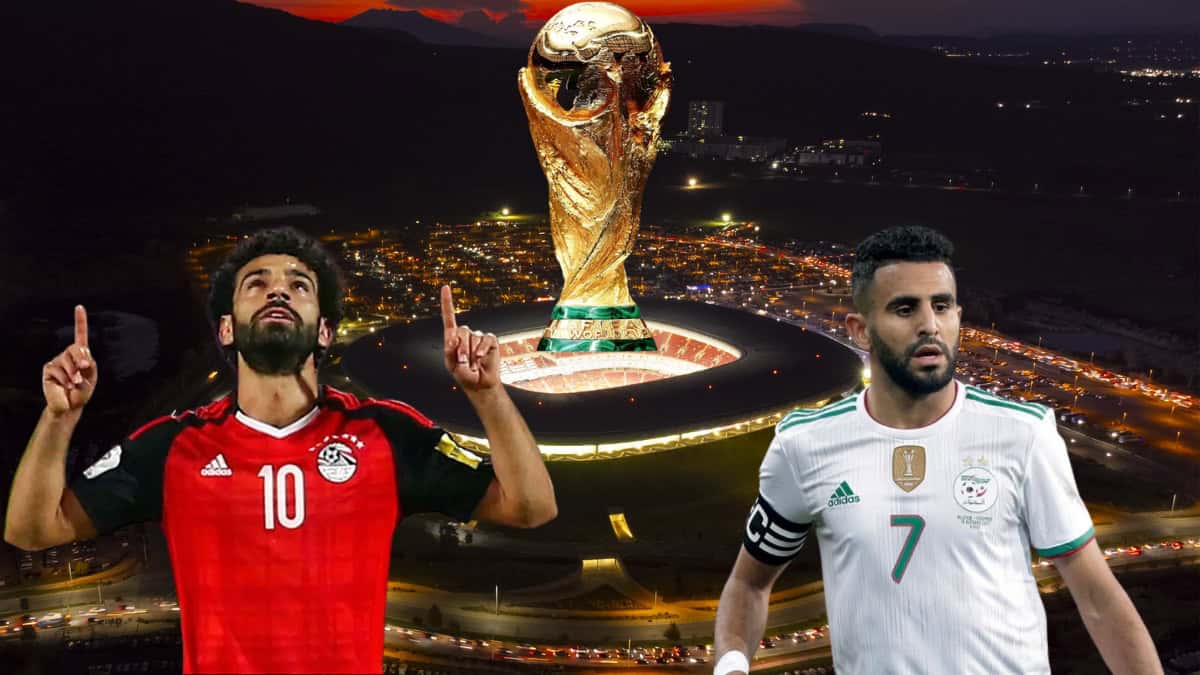 Argelia y Egipto están clasificados al Mundial