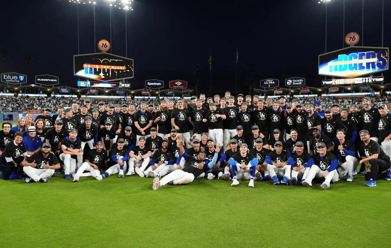 Los Ángeles está en la Serie de Campeonato de la Liga Nacional.