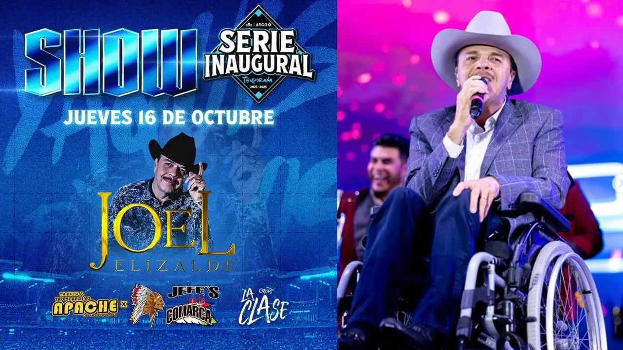 Inauguración del Estadio Yaquis con concierto de Joel Elizalde