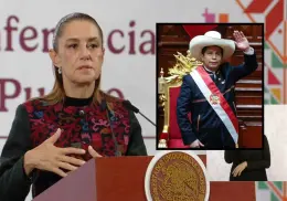 Sheinbaum reitera su apoyo al expresidente Pedro Castillo tras destitución de Dina Boluarte en Perú