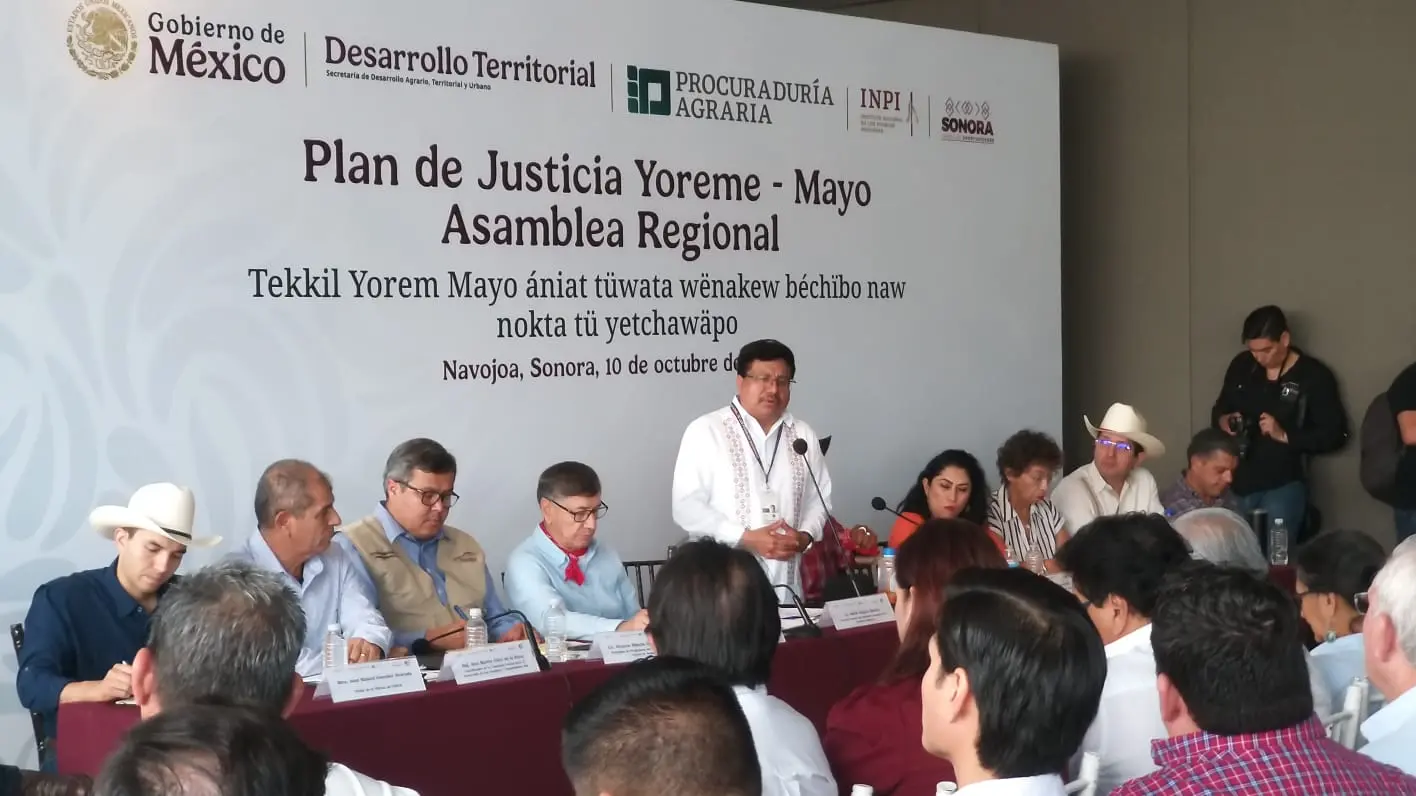 Avanza el Plan de Justicia Mayo