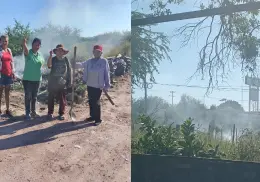Basureros clandestinos afectan a vecinos de la colonia Leandro Valle en Esperanza