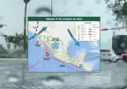 Clima en Sonora hoy 11 de octubre: Lluvias en todo el Estado por “Raymond”