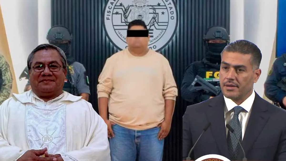 Detienen a presunto implicado en asesinato del padre Bertoldo Pantaleón