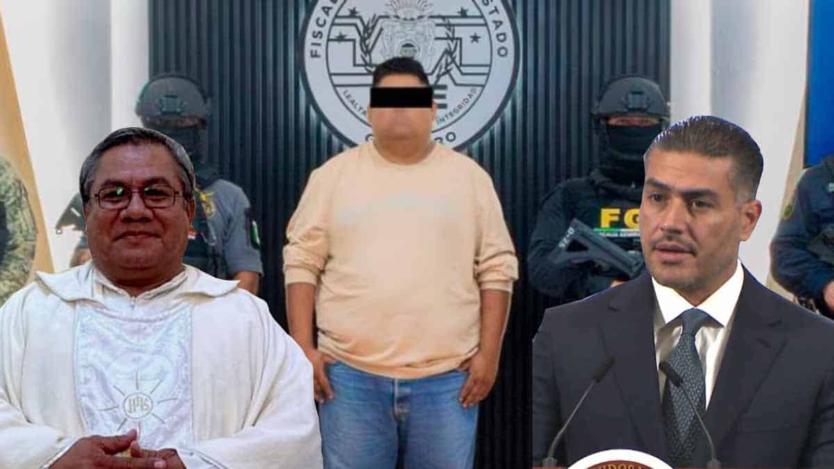 Detienen a presunto implicado en asesinato del padre Bertoldo Pantaleón