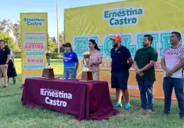 Diputada Ernestina Castro inaugura la Copa El Club