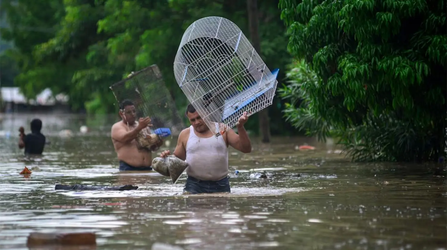 Mueren 37 personas por las intensas lluvias provocadas por "Raymond" y "Priscilla" en México