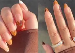 Uñas pumpkin spice, manicures inspiradas en los colores cálidos del otoño 2025