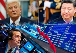 Wall Street se desploma luego de que Trump amagara a China con más aranceles