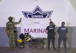 Decomisan motocicleta y drogas en Estación Corral, al norte de Ciudad Obregón