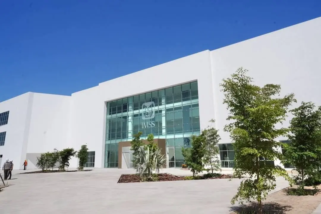 Nuevo hospital del IMSS Navojoa en su fase final