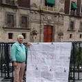 Protesta Mayo en el Palacio Nacional