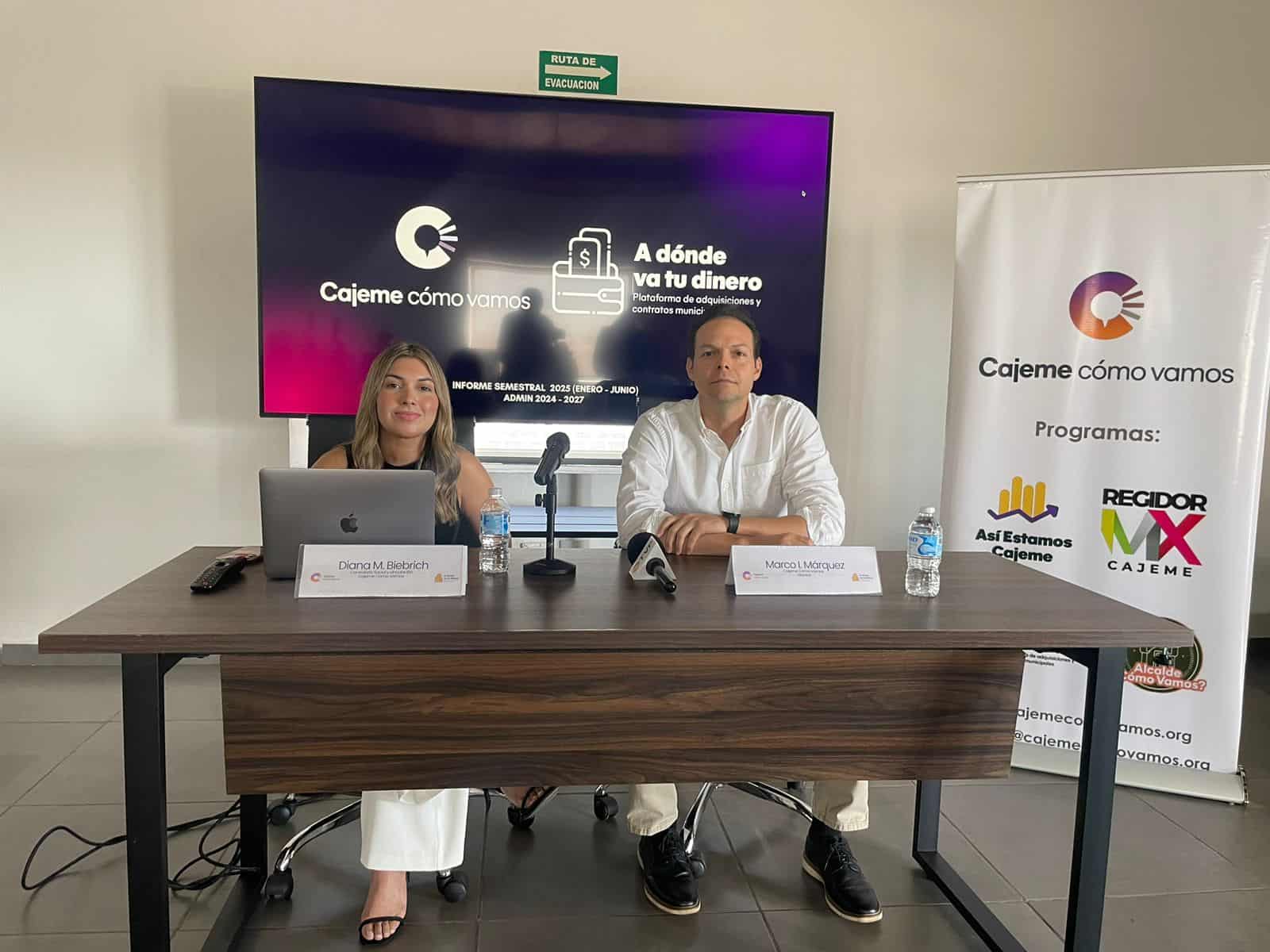 Cajeme Cómo Vamos presenta informe semestral