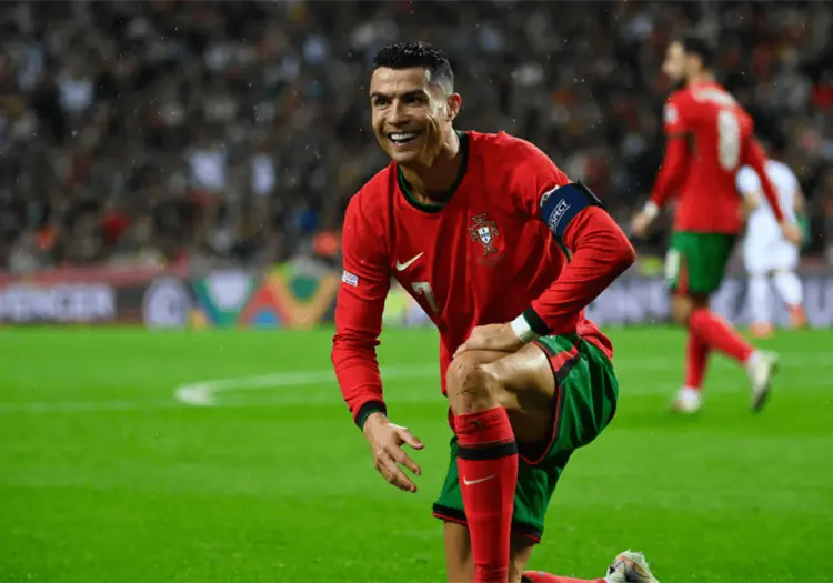 Cristiano Ronaldo se vuelve el máximo anotador en eliminatorias