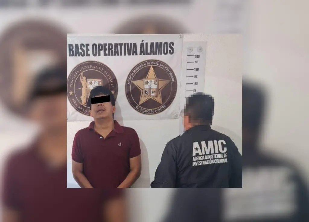 Agentes de la AMIC detienen a un hombre acusado de asesinar a su esposa