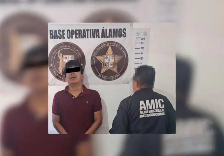Agentes de la AMIC detienen a un hombre acusado de asesinar a su esposa