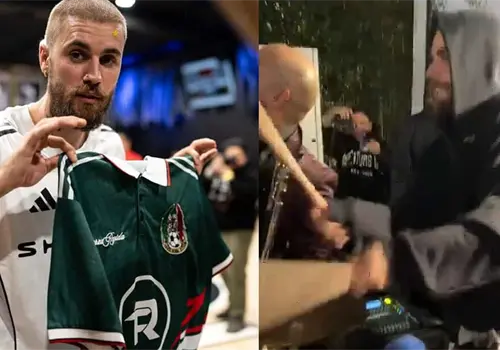 Justin Bieber sorprende en evento en Los Ángeles tocando música de banda sinaloense |VIDEO
