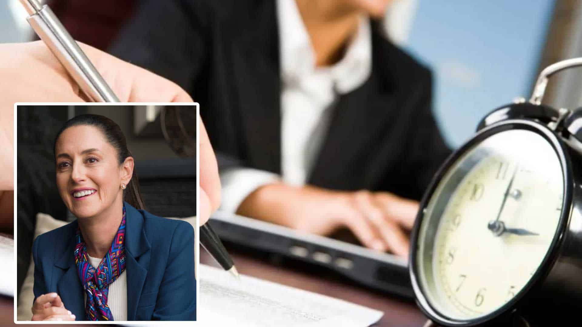 Sheinbaum confirma que la propuesta de jornada laboral de 40 horas se presentará en noviembre