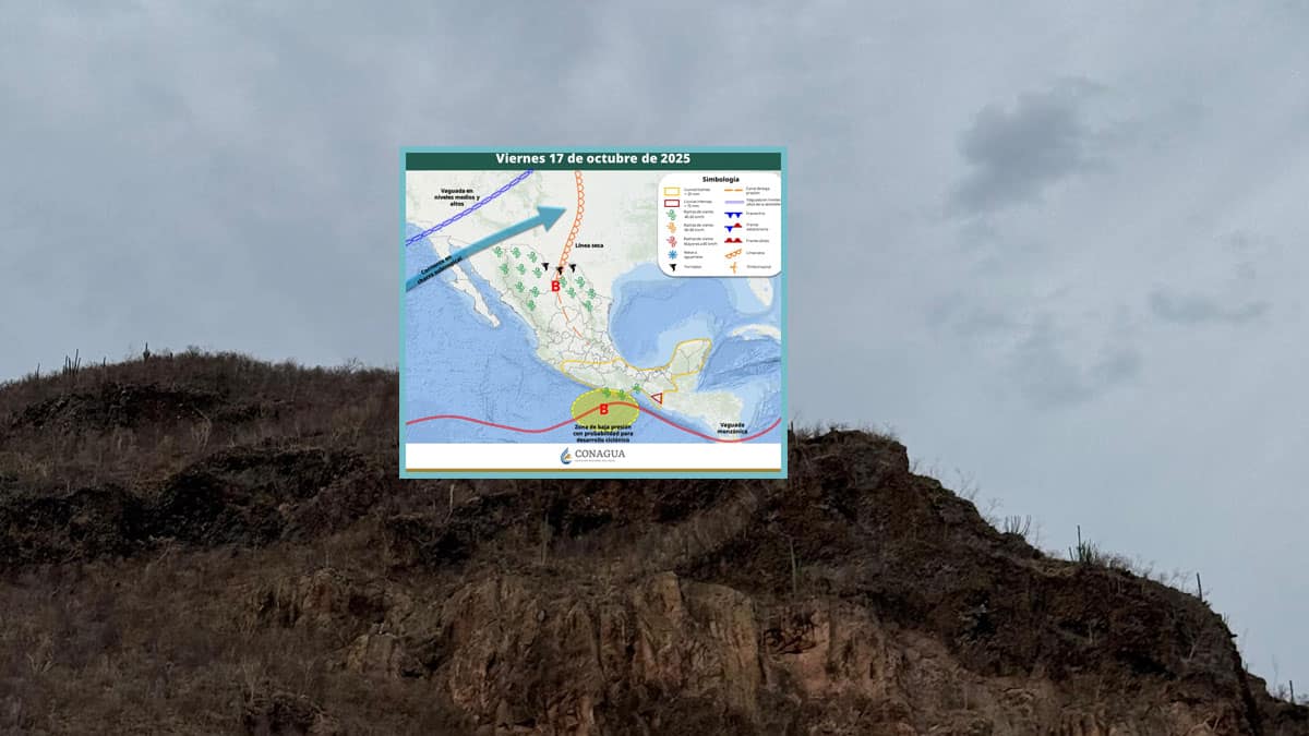 Clima en Sonora hoy, 17 de octubre: Frente frío 7 sigue presente; temperaturas previstas para los próximos 3 días