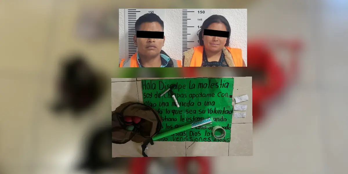 En Hermosillo, detienen a pareja chiapaneca acusada de trata de personas