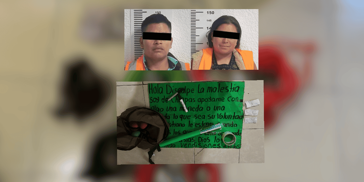 En Hermosillo, detienen a pareja chiapaneca acusada de trata de personas