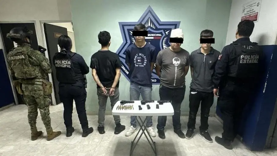 Identifican a detenidos tras violenta jornada en Ciudad Obregón