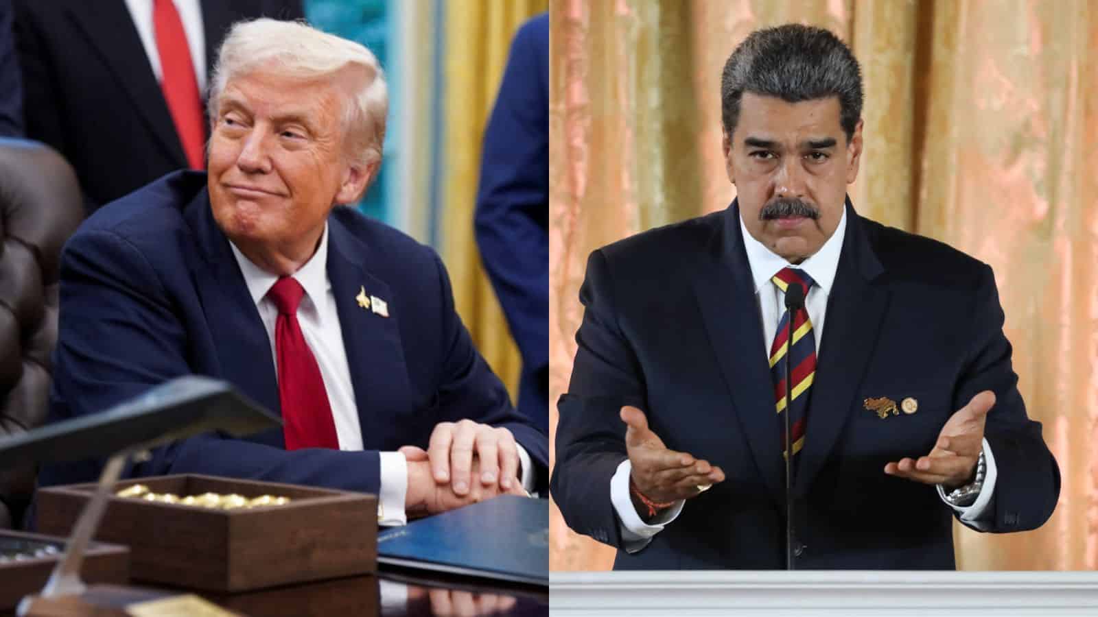 Trump asegura que Maduro le ofreció de todo para evitar un conflicto con Estados Unidos
