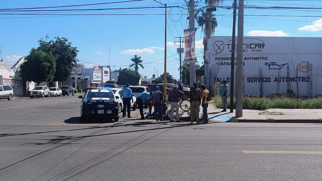 Atropellan a ciclista en la colonia Centro