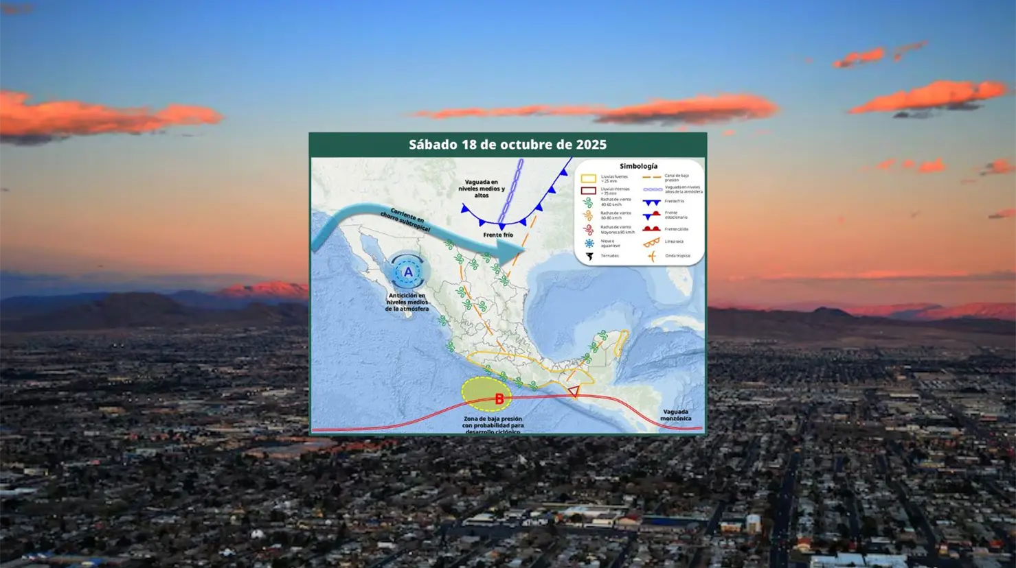 Clima en Sonora hoy 18 de octubre: Se esperan amaneceres frescos y tardes cálidas