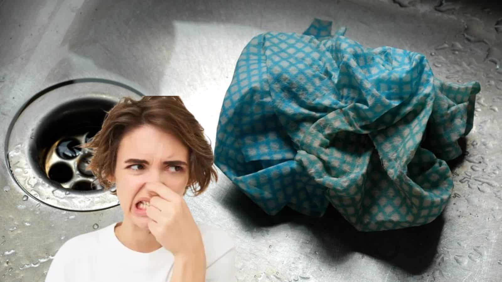 ¿Los trapos de tu cocina huelen a huevo? Así puedes quitarles el mal olor fácil y rápido