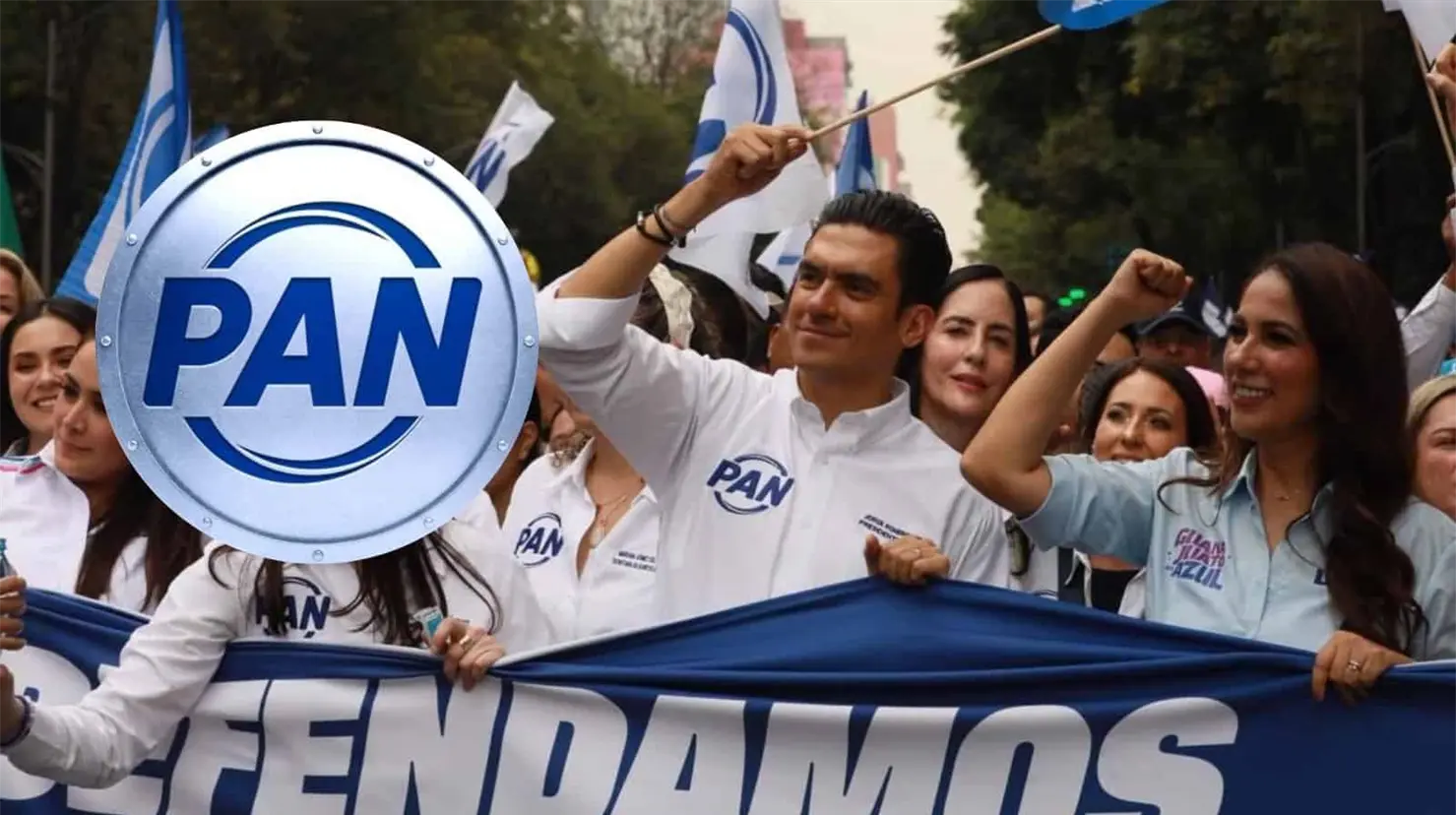 PAN cambia su logo y anuncia una "nueva era" tras poner fin a su alianza con el PRI