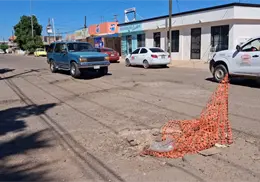 Avanza atención a socavones de Cajeme