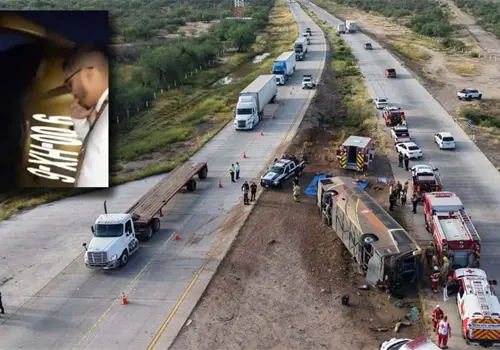 VIDEO | Así acudió un operador de Tufesa a ayudar luego del accidente. Sus compañeros huyeron