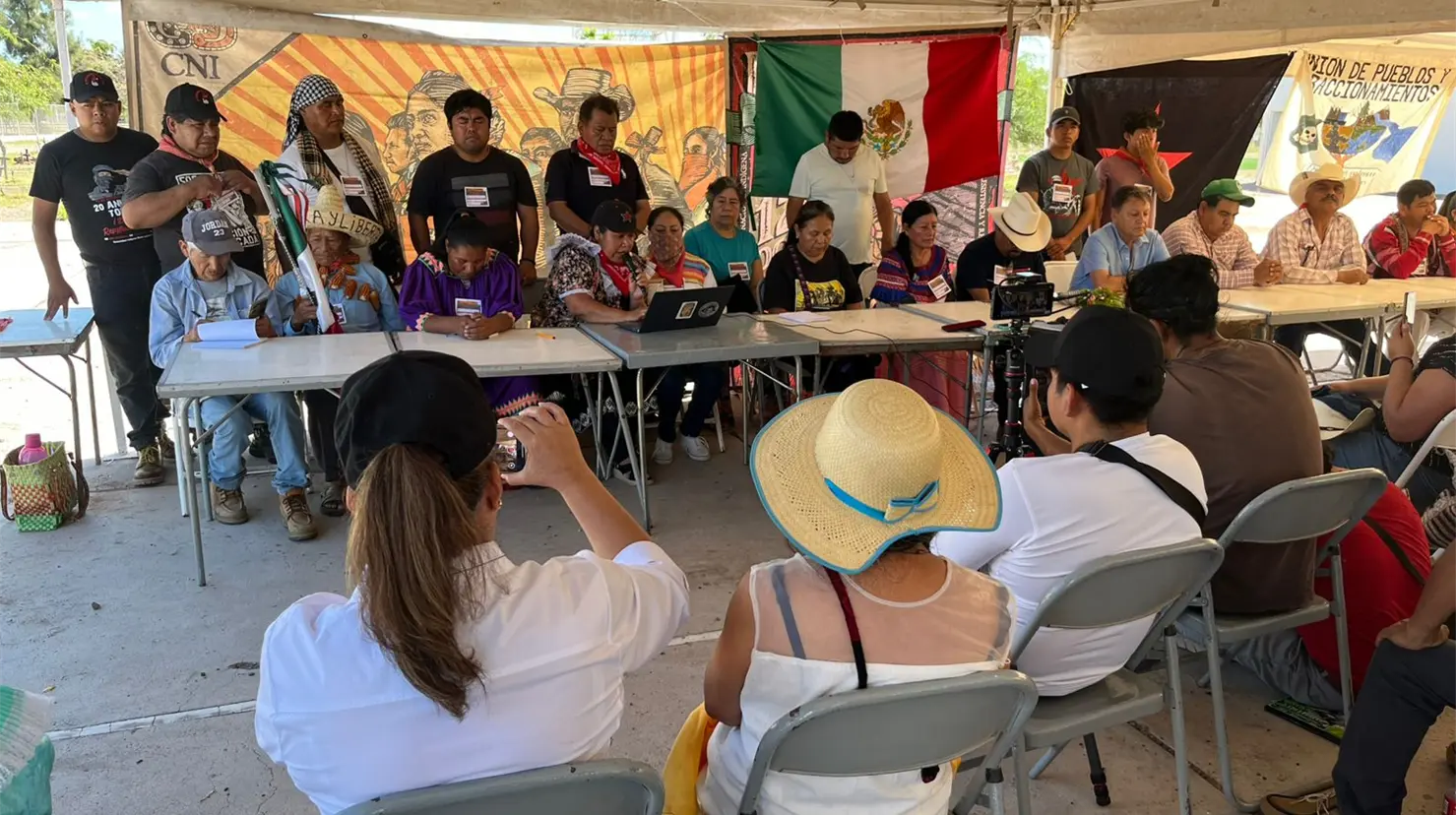 Seguirán pueblos originarios luchando por la vida