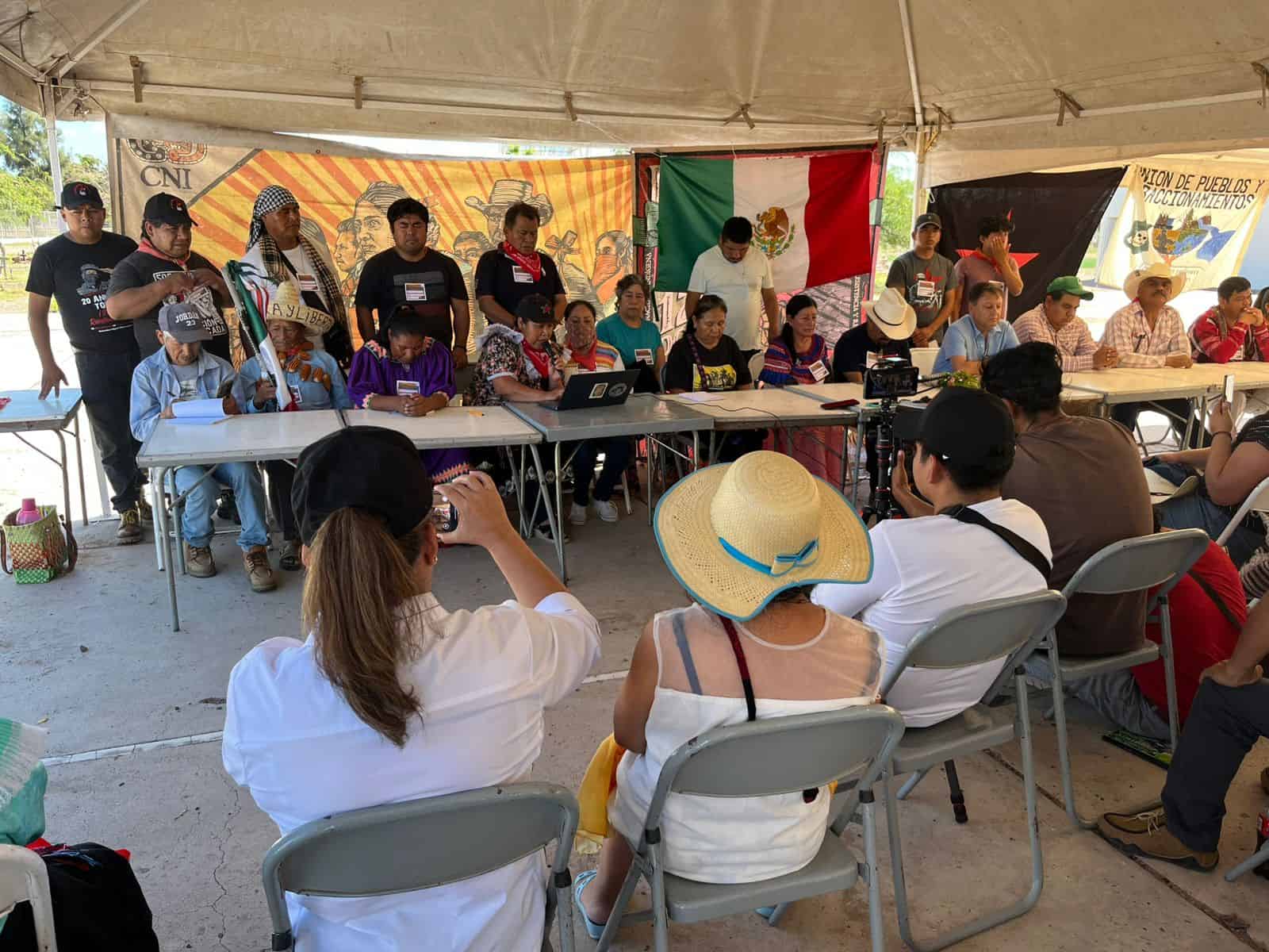 Seguirán pueblos originarios luchando por la vida