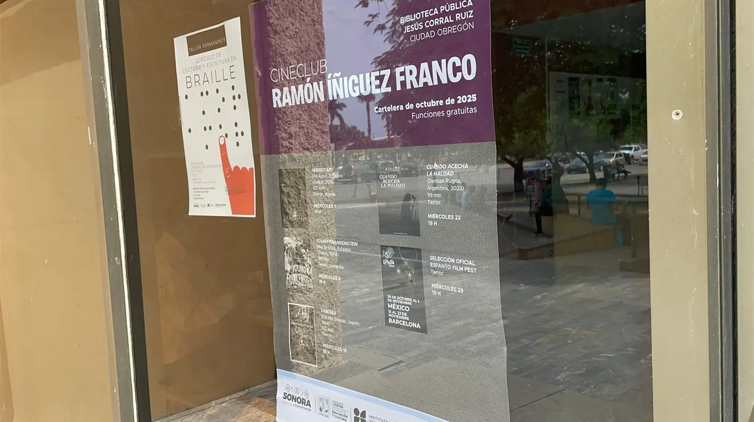 Exhibirán cortometrajes independientes de terror en Biblioteca Pública