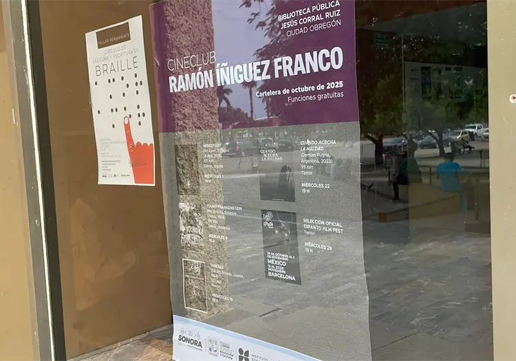 Exhibirán cortometrajes independientes de terror en Biblioteca Pública